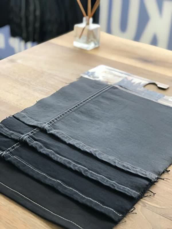 Grendi Black Xl Str denim kumaş