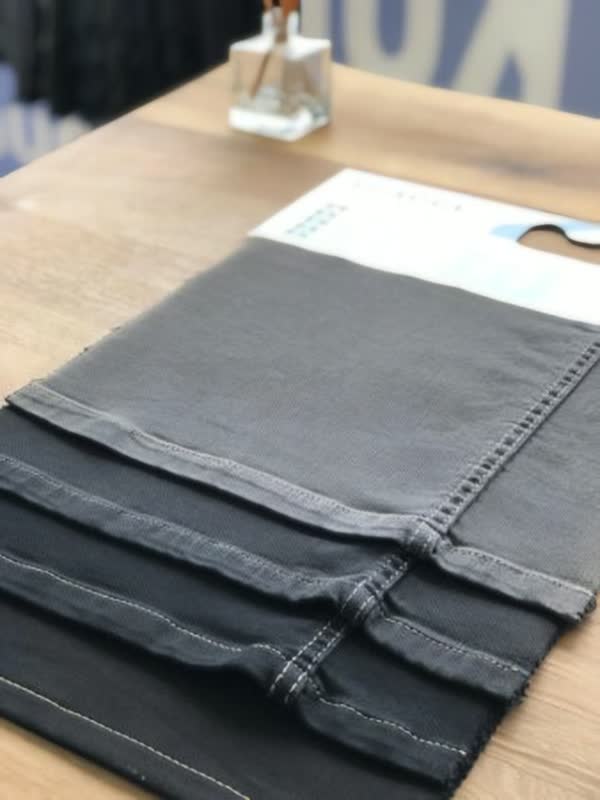 Narnia Black Str denim kumaş
