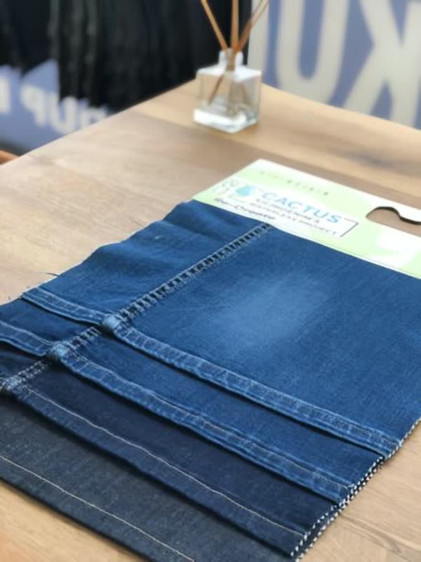 Neptun Cactus P.Org STR denim kumaş
