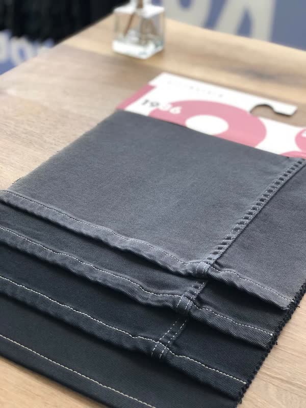 Senao Black XL STR denim kumaş